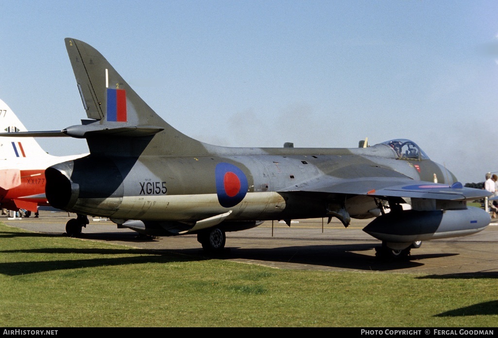 Aircraft Photo of XG155 | Hawker Hunter FGA9 | UK - Air Force | AirHistory.net #74416