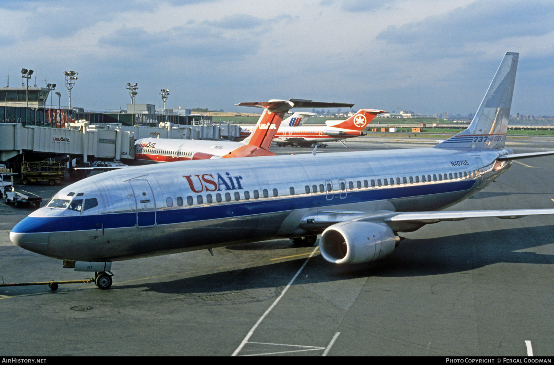 Aircraft Photo of N407US | Boeing 737-401 | USAir | AirHistory.net #74418