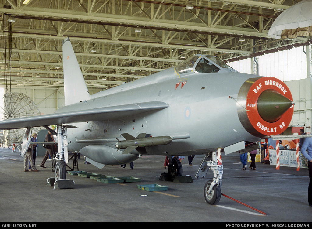 Aircraft Photo of XR749 | English Electric Lightning F3 | UK - Air Force | AirHistory.net #74419