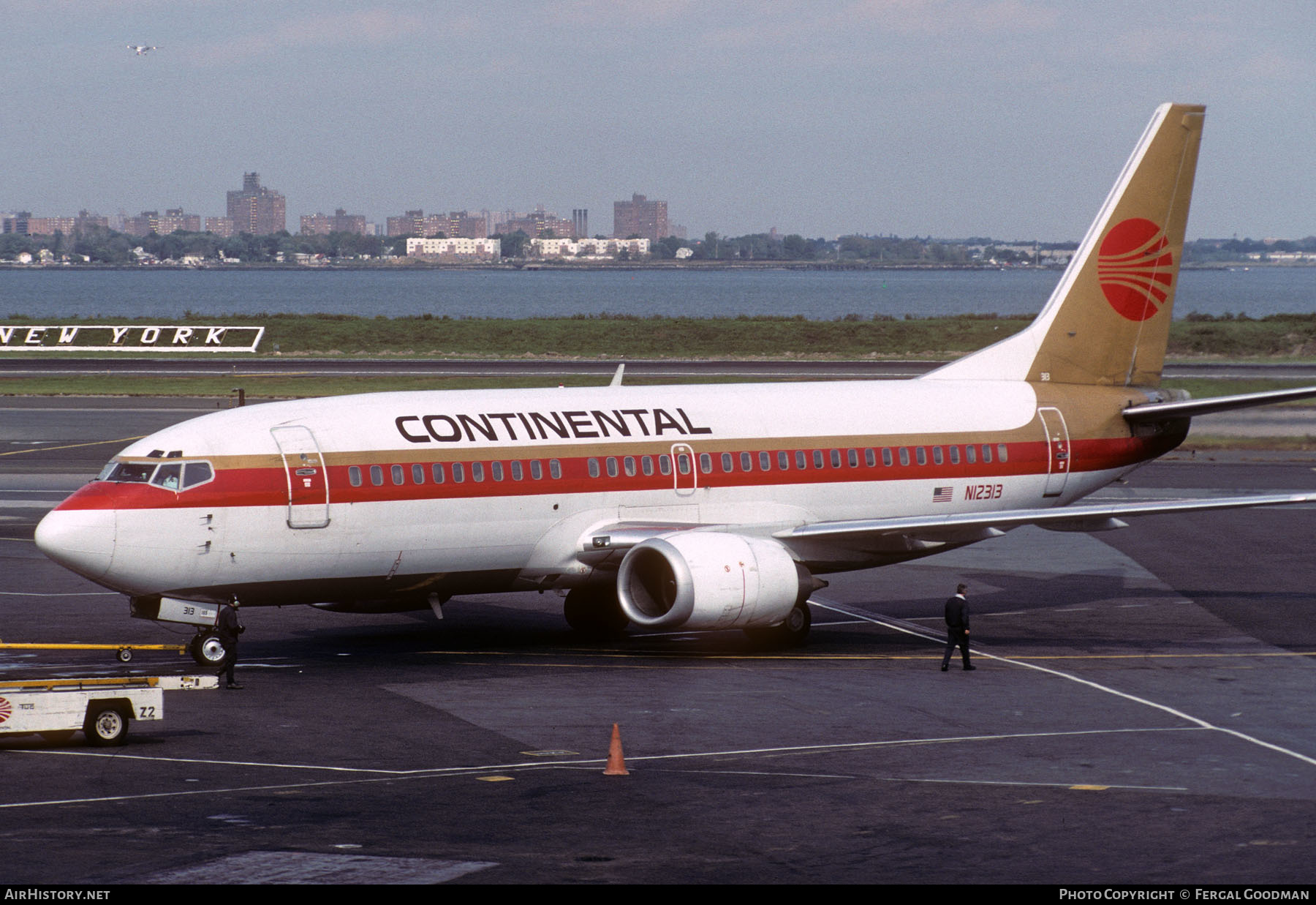 Aircraft Photo of N12313 | Boeing 737-3T0 | Continental Airlines | AirHistory.net #74420