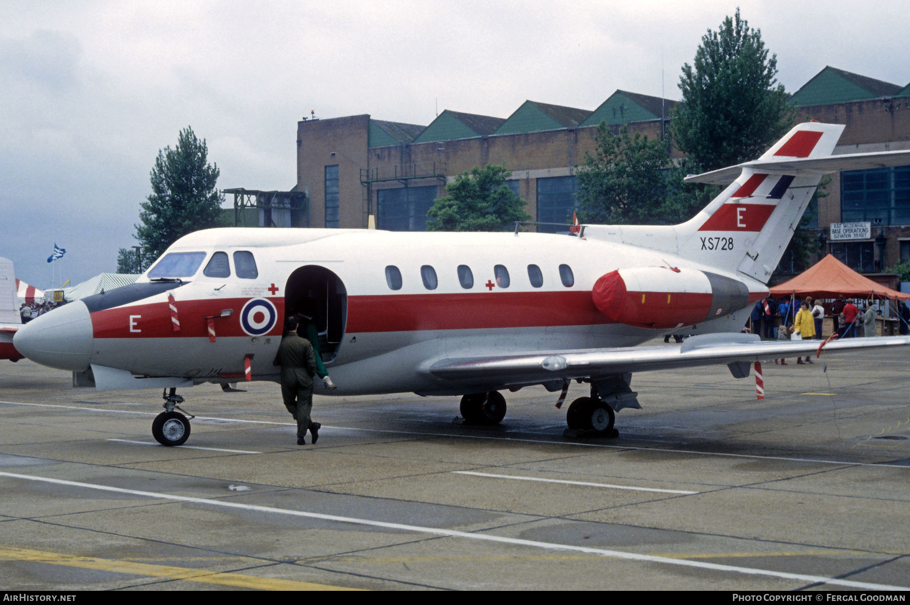 Aircraft Photo of XS728 | Hawker Siddeley HS-125-2 Dominie T1 | UK - Air Force | AirHistory.net #74428