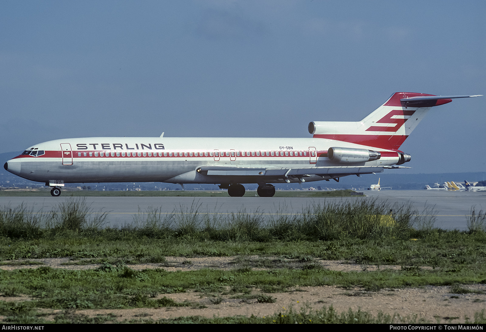 Aircraft Photo of OY-SBN | Boeing 727-2B7/Adv | Sterling Airways | AirHistory.net #74437