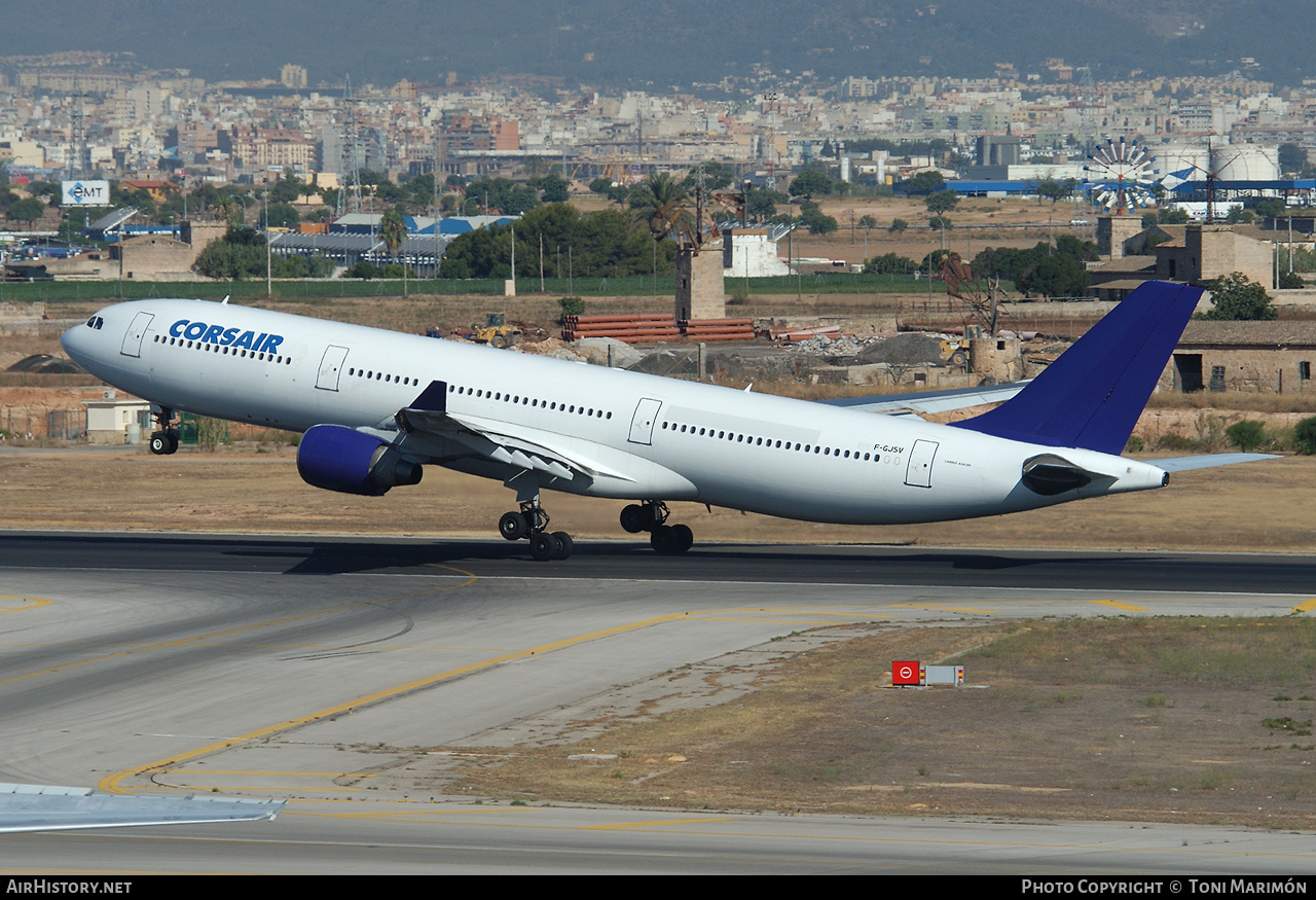 Aircraft Photo of F-GJSV | Airbus A330-322 | Corsair | AirHistory.net #74438