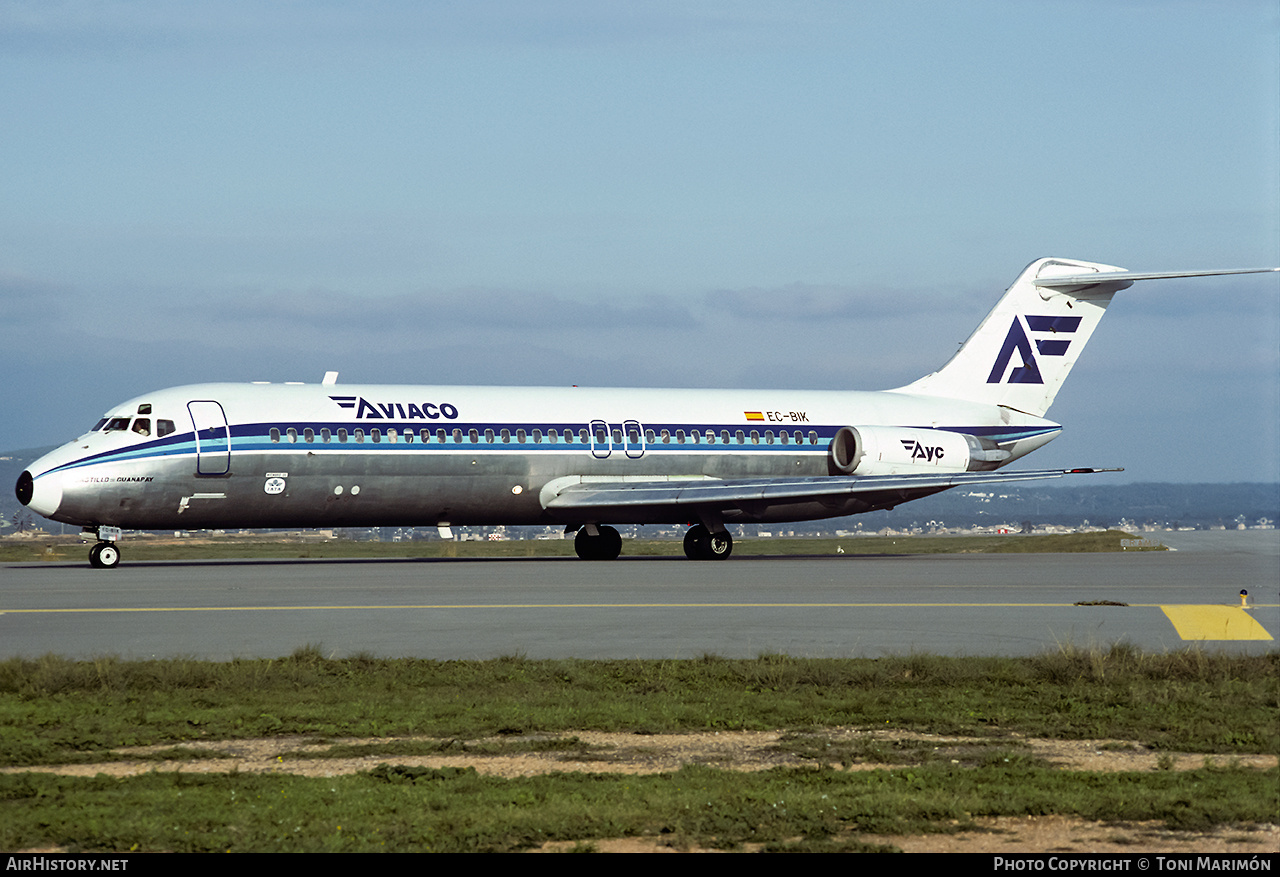 Aircraft Photo of EC-BIK | McDonnell Douglas DC-9-32 | Aviaco | AirHistory.net #74457