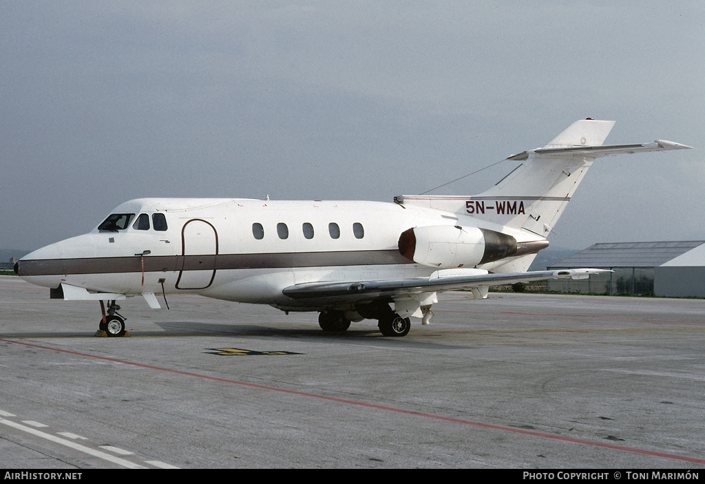 Aircraft Photo of 5N-WMA | Hawker Siddeley HS-125-400B | AirHistory.net #74460