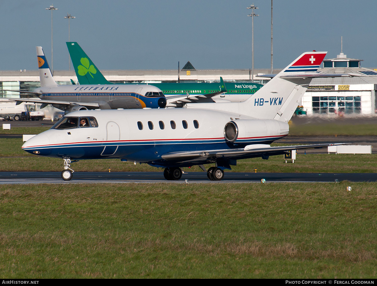 Aircraft Photo of HB-VKW | British Aerospace BAe-125-800A | AirHistory.net #74474