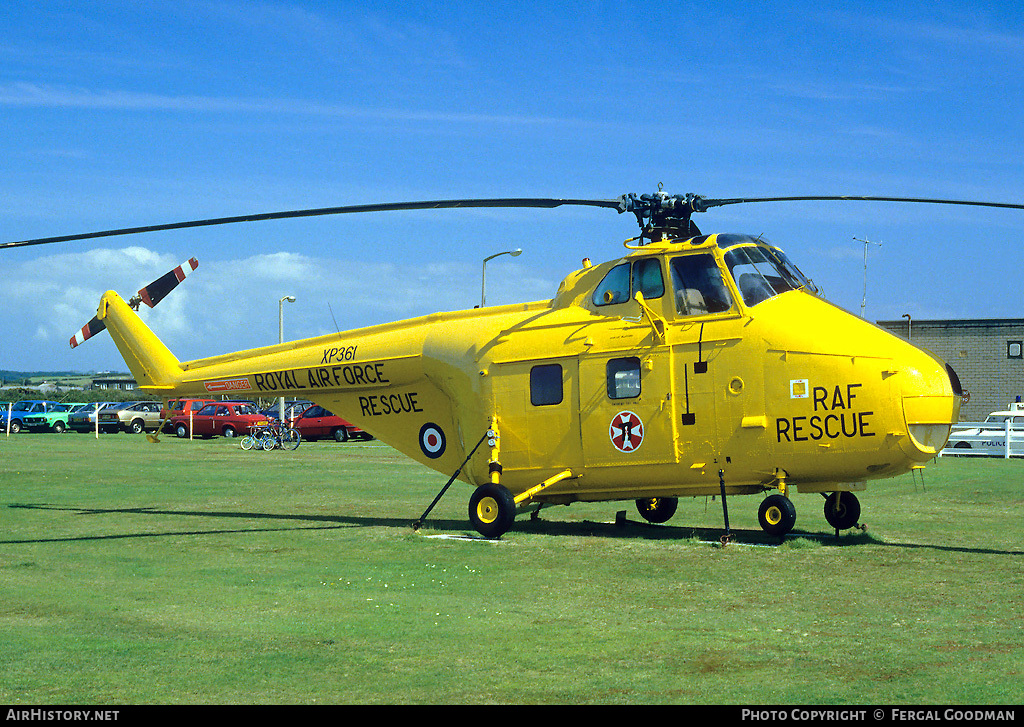Aircraft Photo of XP361 | Westland WS-55-3 Whirlwind HAR10 | UK - Air Force | AirHistory.net #74478