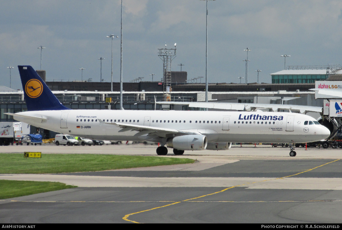 Aircraft Photo of D-AIRN | Airbus A321-131 | Lufthansa | AirHistory.net #74488