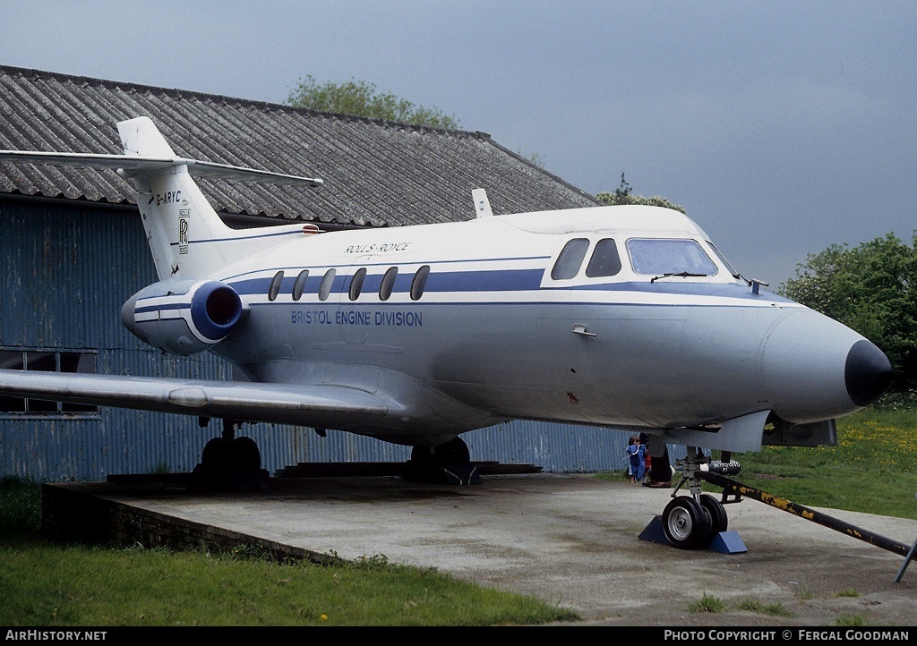 Aircraft Photo of G-ARYC | De Havilland D.H. 125-1 | AirHistory.net #74490