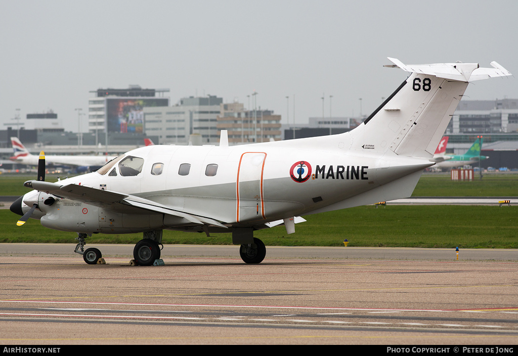 Aircraft Photo of 68 | Embraer EMB-121AN Xingu | France - Navy | AirHistory.net #74501