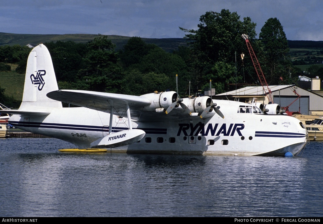 Aircraft Photo of G-BJHS | Short S-25 Sunderland 5(AN) | Ryanair | AirHistory.net #74503