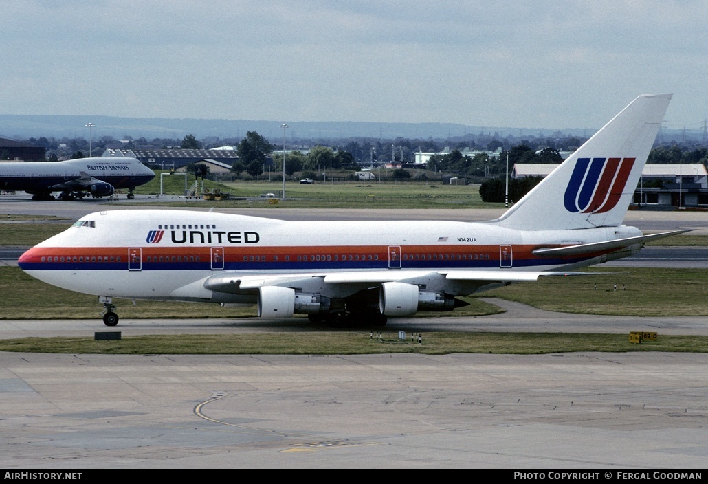 Aircraft Photo of N142UA | Boeing 747SP-21 | United Airlines | AirHistory.net #74505