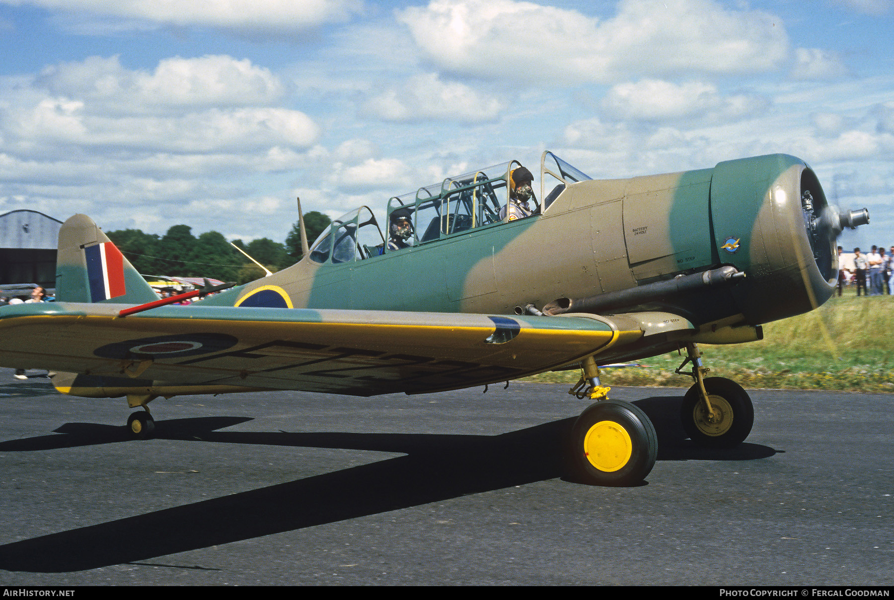 Aircraft Photo of G-BIWX / FT239 | North American T-6J Harvard Mk IV | UK - Air Force | AirHistory.net #74507