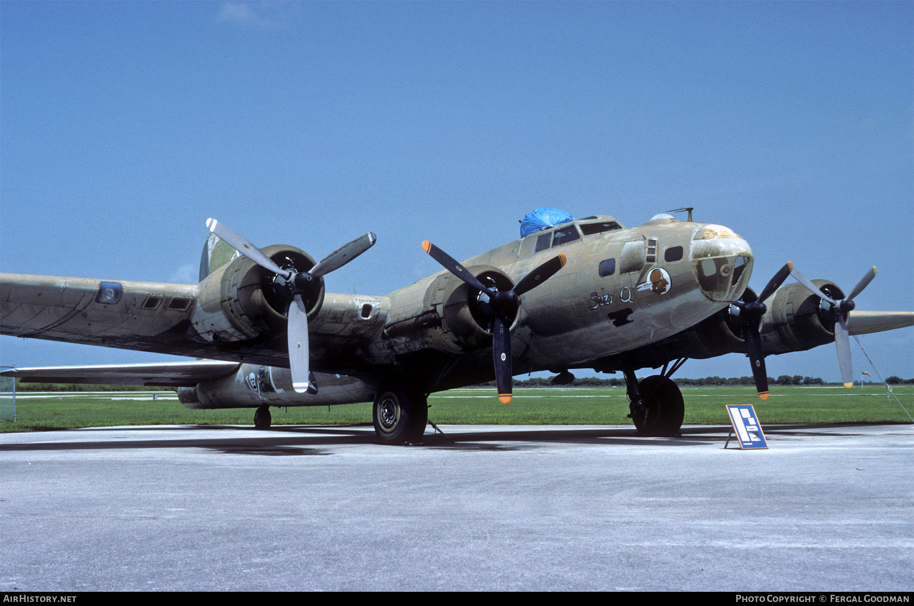 Aircraft Photo of N83525 | Boeing B-17G Flying Fortress | USA - Air Force | AirHistory.net #74515