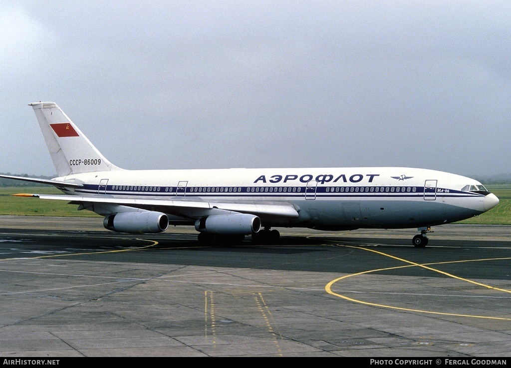 Aircraft Photo of CCCP-86009 | Ilyushin Il-86 | Aeroflot | AirHistory.net #74525