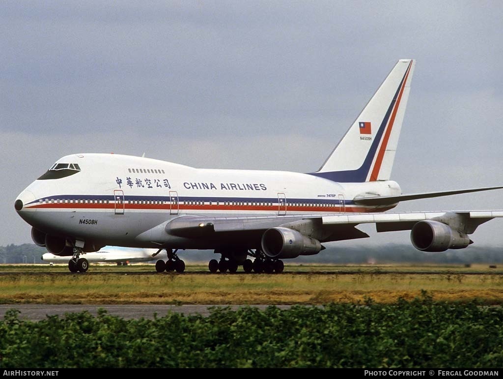 Aircraft Photo of N4508H | Boeing 747SP-09 | China Airlines | AirHistory.net #74526
