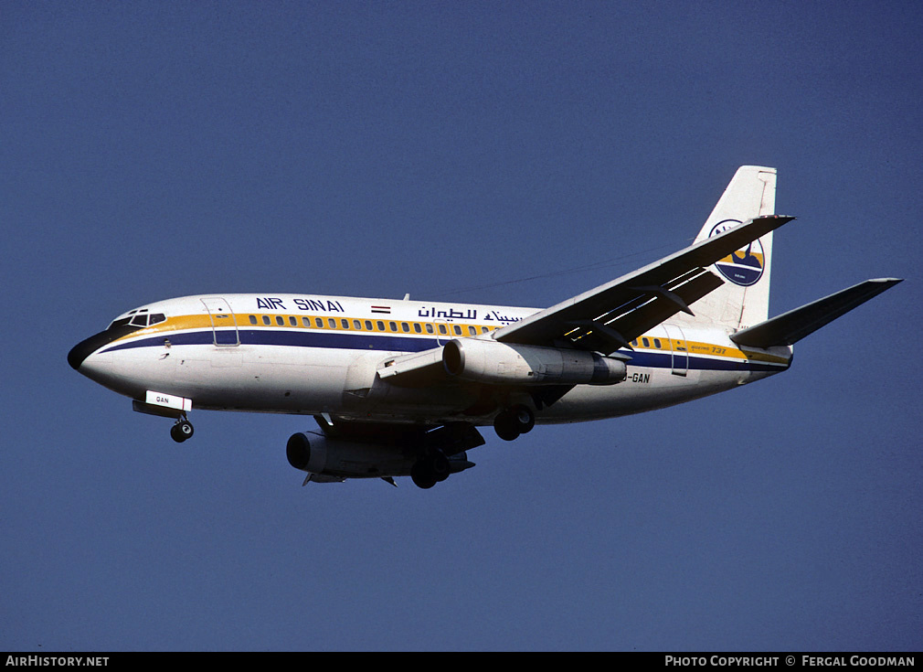 Aircraft Photo of SU-GAN | Boeing 737-266/Adv | Air Sinai | AirHistory.net #74529
