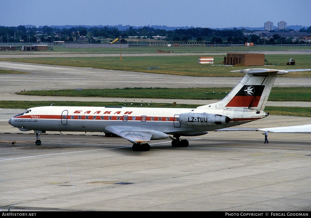 Aircraft Photo of LZ-TUU | Tupolev Tu-134A-3 | Balkan - Bulgarian Airlines | AirHistory.net #74535