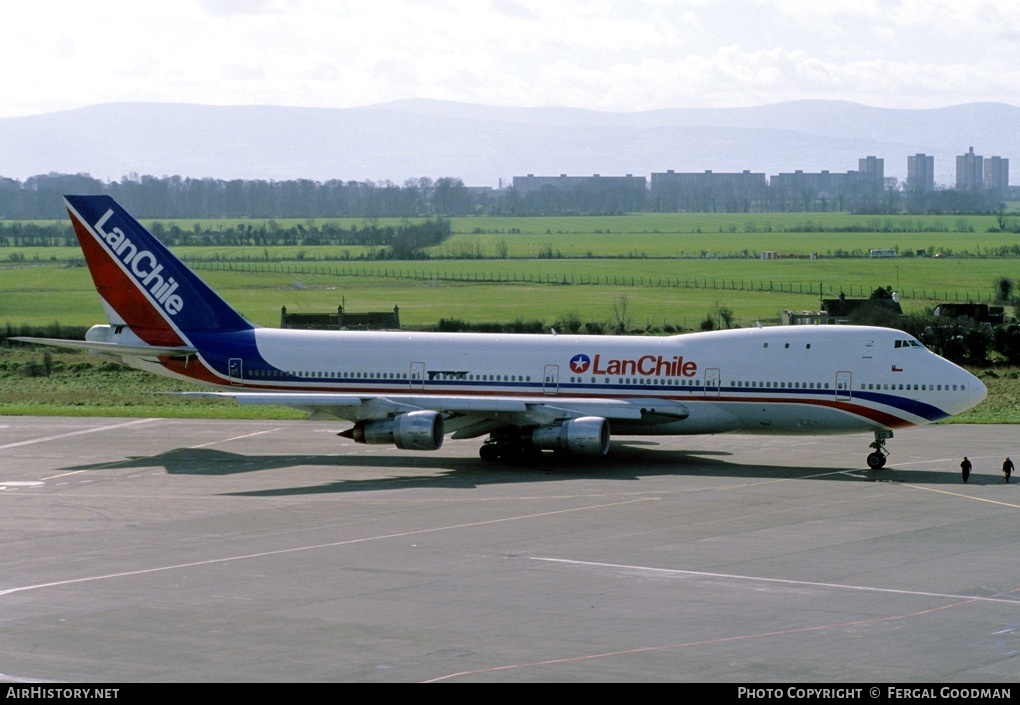 Aircraft Photo of EI-BED | Boeing 747-130 | LAN Chile - Línea Aérea Nacional | AirHistory.net #74537