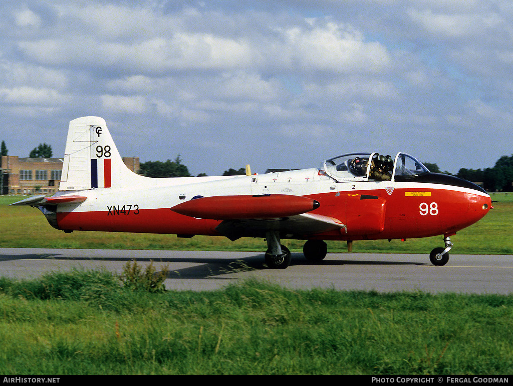 Aircraft Photo of XN473 | Hunting P.84 Jet Provost T3 | UK - Air Force | AirHistory.net #74540