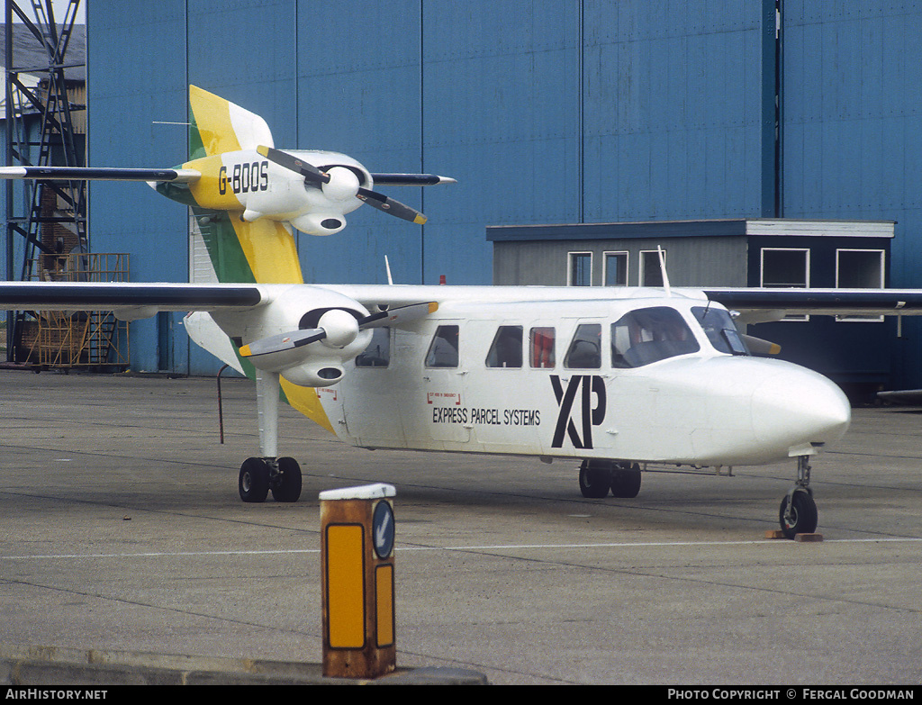 Aircraft Photo of G-BDOS | Britten-Norman BN-2A Mk.3-2 Trislander | XP - Express Parcel Systems | AirHistory.net #74542