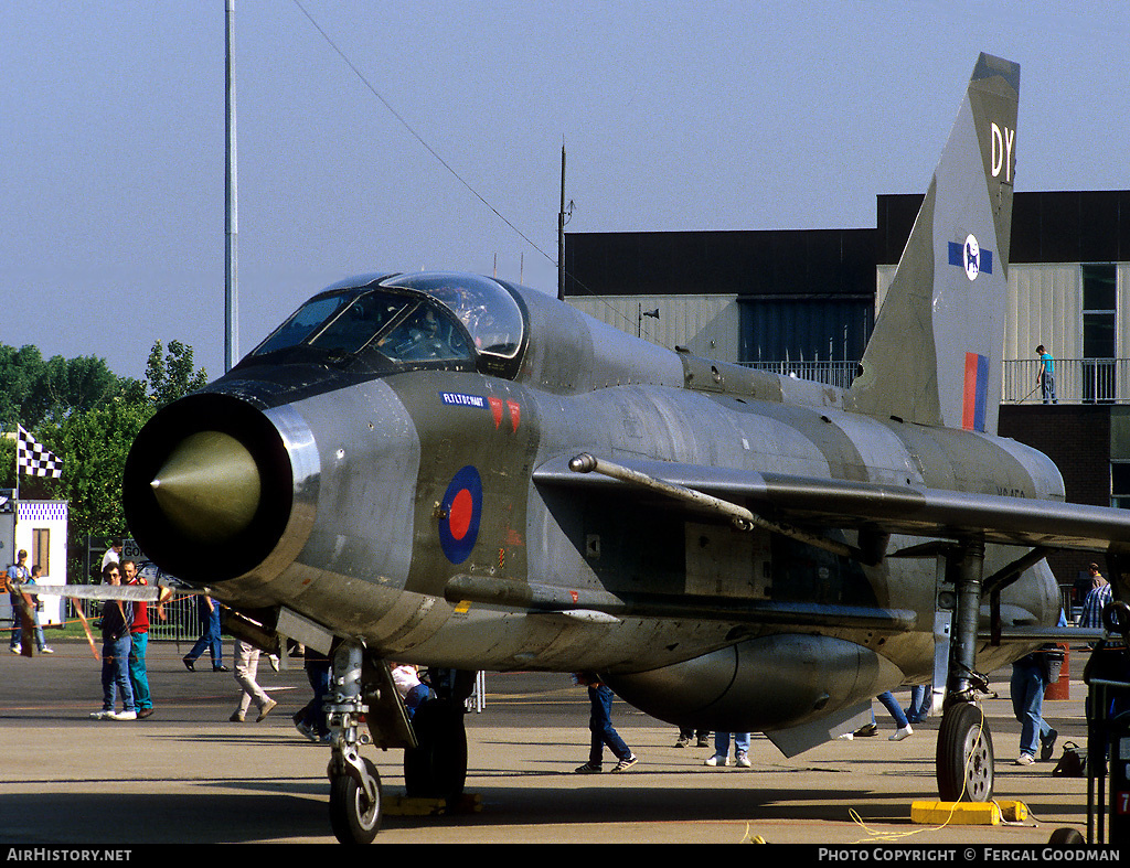 Aircraft Photo of XS458 | English Electric Lightning T5 | UK - Air Force | AirHistory.net #74553