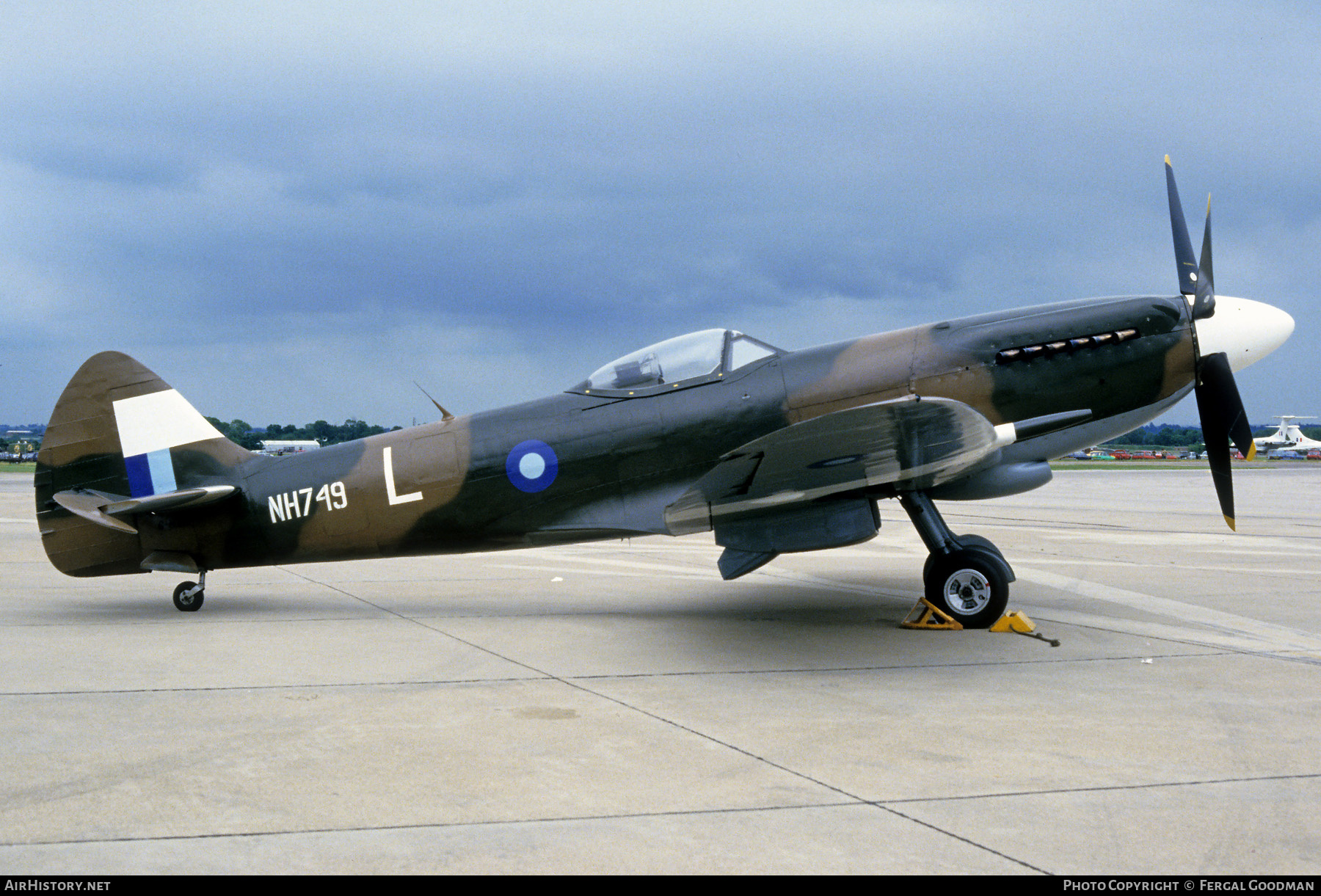 Aircraft Photo of G-MXIV / NH749 | Supermarine 379 Spitfire FR14 | AirHistory.net #74555