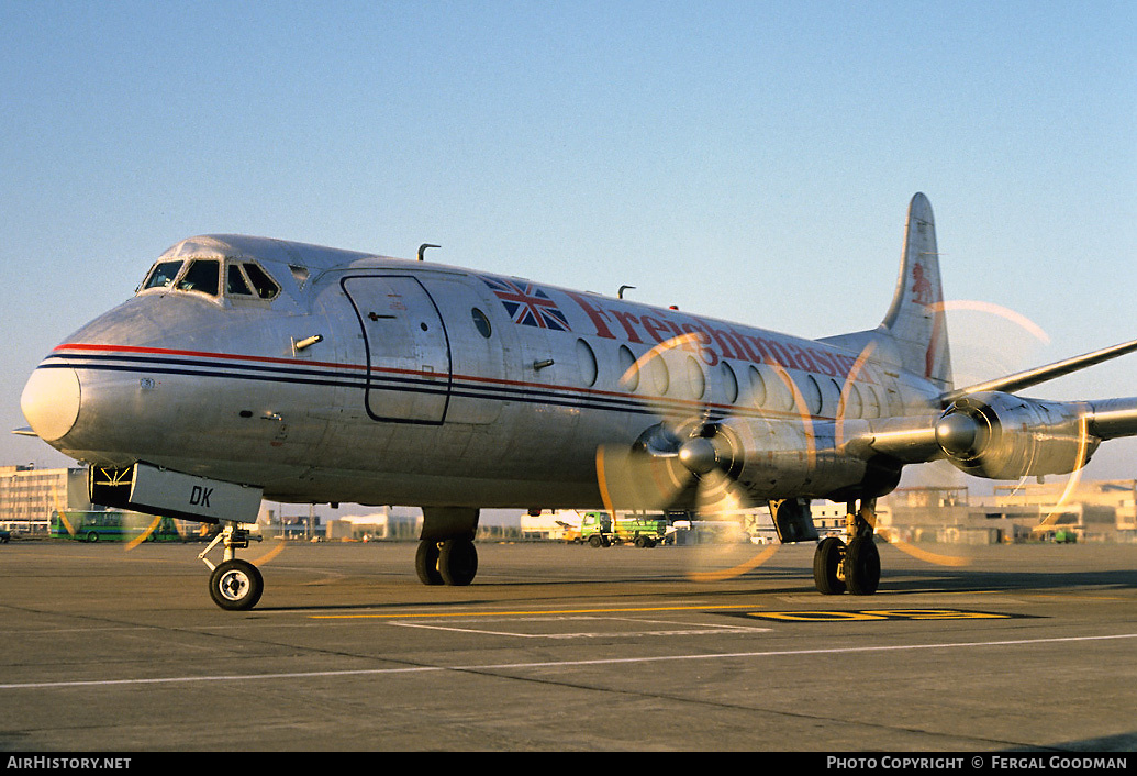 Aircraft Photo of G-BBDK | Vickers 808C Freightmaster | British Air Ferries - BAF | AirHistory.net #74571