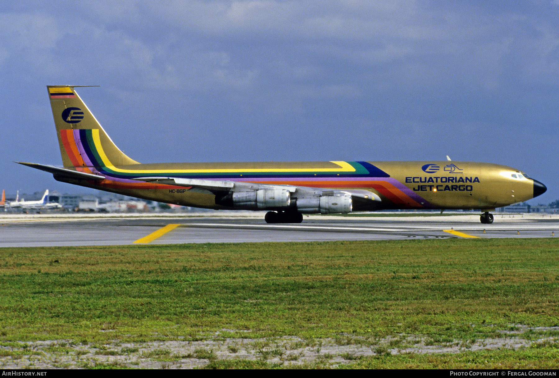 Aircraft Photo of HC-BGP | Boeing 707-321C | Ecuatoriana Jet Cargo | AirHistory.net #74572