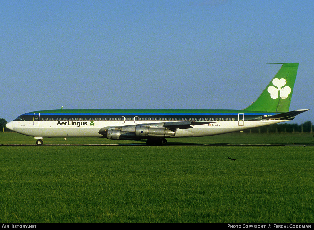 Aircraft Photo of EI-ASO | Boeing 707-349C | Aer Lingus | AirHistory.net #74575