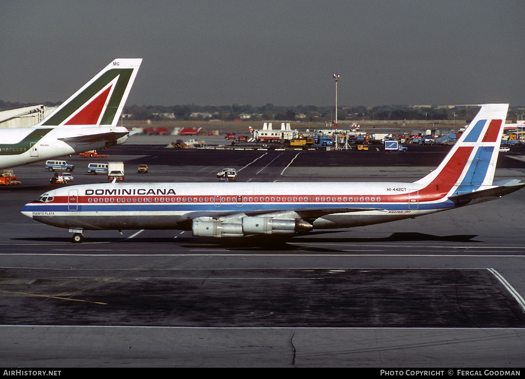 Aircraft Photo of HI-442CT | Boeing 707-399C | Dominicana | AirHistory.net #74590