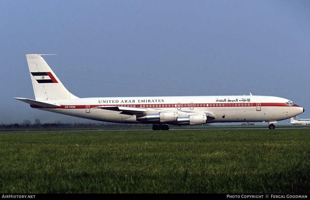 Aircraft Photo of A6-HRM | Boeing 707-3L6C | United Arab Emirates Government | AirHistory.net #74592