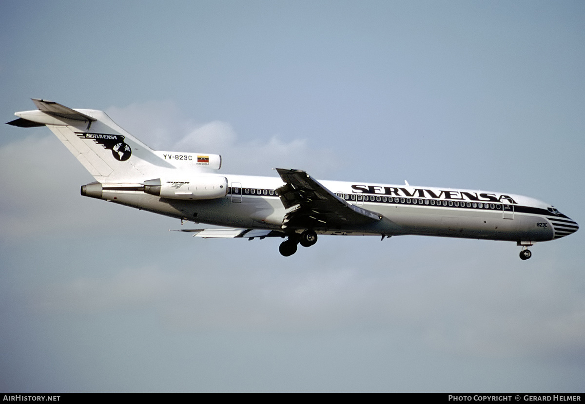 Aircraft Photo of YV-823C | Boeing 727-2D3/Adv | Servivensa | AirHistory.net #74606