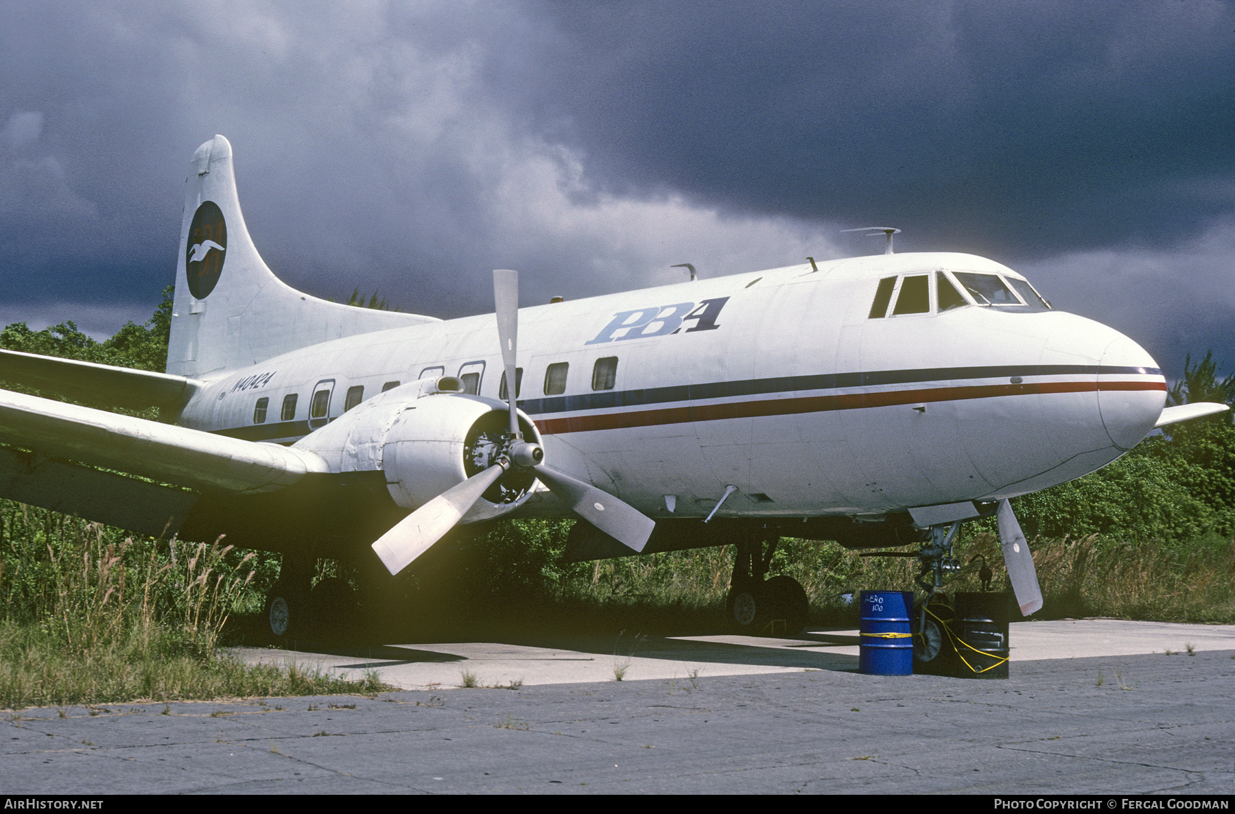 Aircraft Photo of N40424 | Martin 404 | PBA - Provincetown-Boston Airline | AirHistory.net #74619