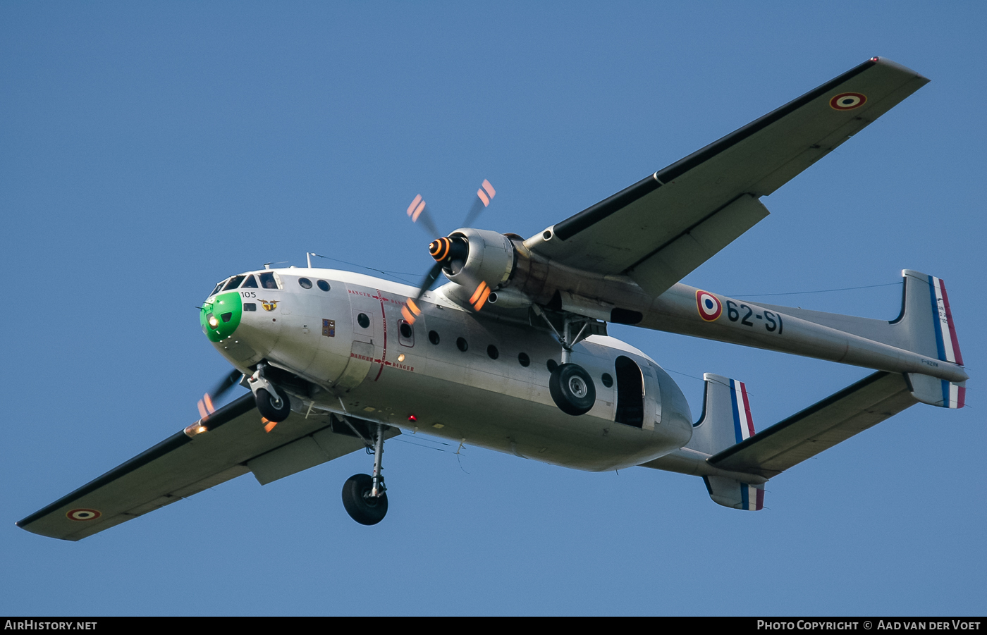 Aircraft Photo of F-AZVM / 105 | Nord 2501F-3 Noratlas | France - Air Force | AirHistory.net #74620