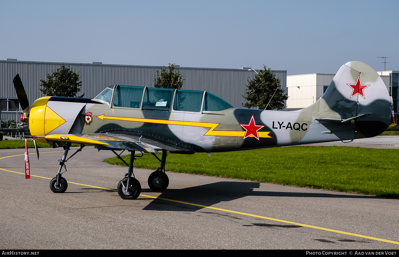 Aircraft Photo of LY-AQC | Yakovlev Yak-52 | Russia - Air Force | AirHistory.net #74625