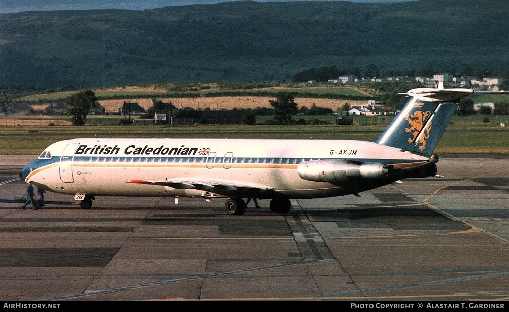 Aircraft Photo of G-AXJM | BAC 111-501EX One-Eleven | British Caledonian Airways | AirHistory.net #74653