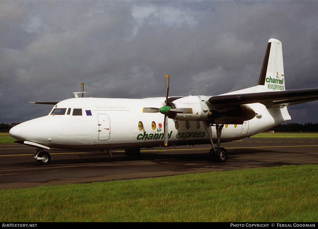 Aircraft Photo of G-CHNL | Fokker F27-600 Friendship | Channel Express | AirHistory.net #74659