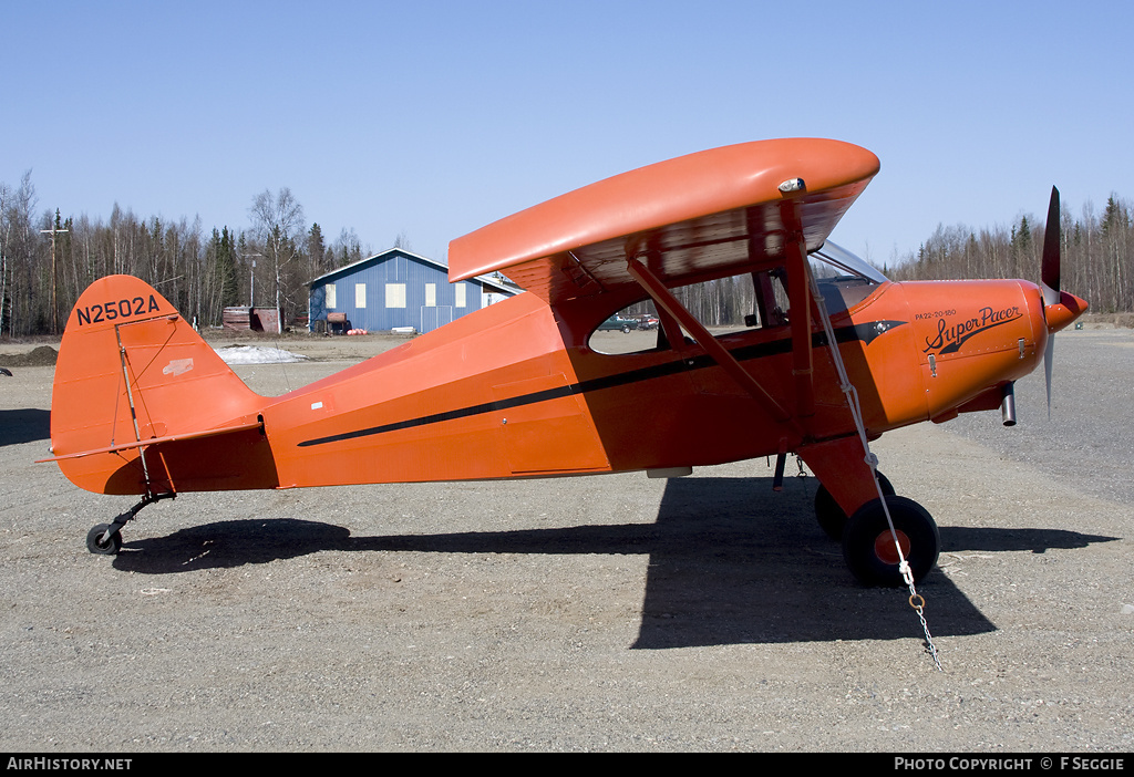 Aircraft Photo of N2502A | Piper PA-22-135 Tri-Pacer | AirHistory.net #74671