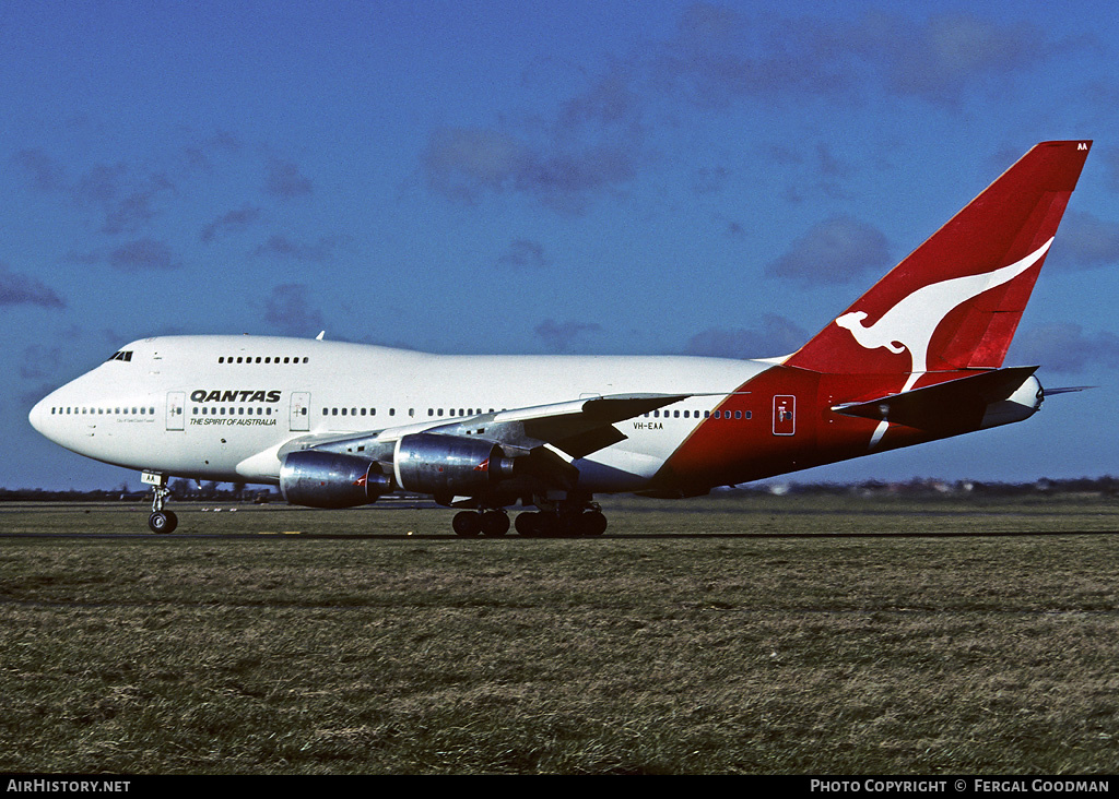 Aircraft Photo of VH-EAA | Boeing 747SP-38 | Qantas | AirHistory.net #74712