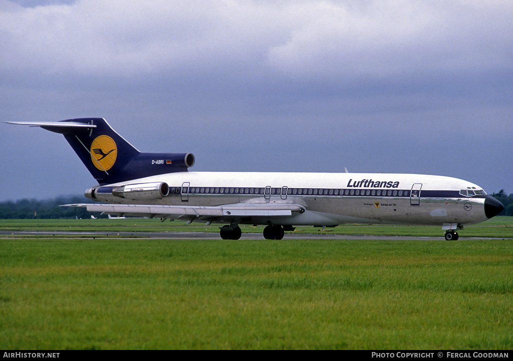 Aircraft Photo of D-ABRI | Boeing 727-230/Adv | Lufthansa | AirHistory.net #74713