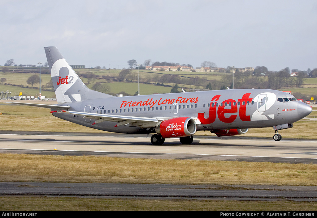 Aircraft Photo of G-CELD | Boeing 737-33A | Jet2 | AirHistory.net #74723