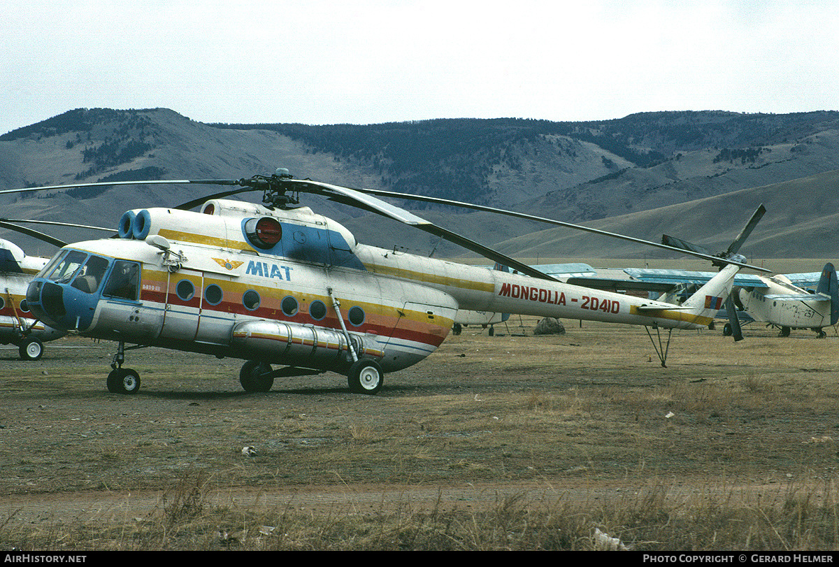 Aircraft Photo of MONGOLIA-20410 | Mil Mi-8 | MIAT Mongolian Airlines | AirHistory.net #74724