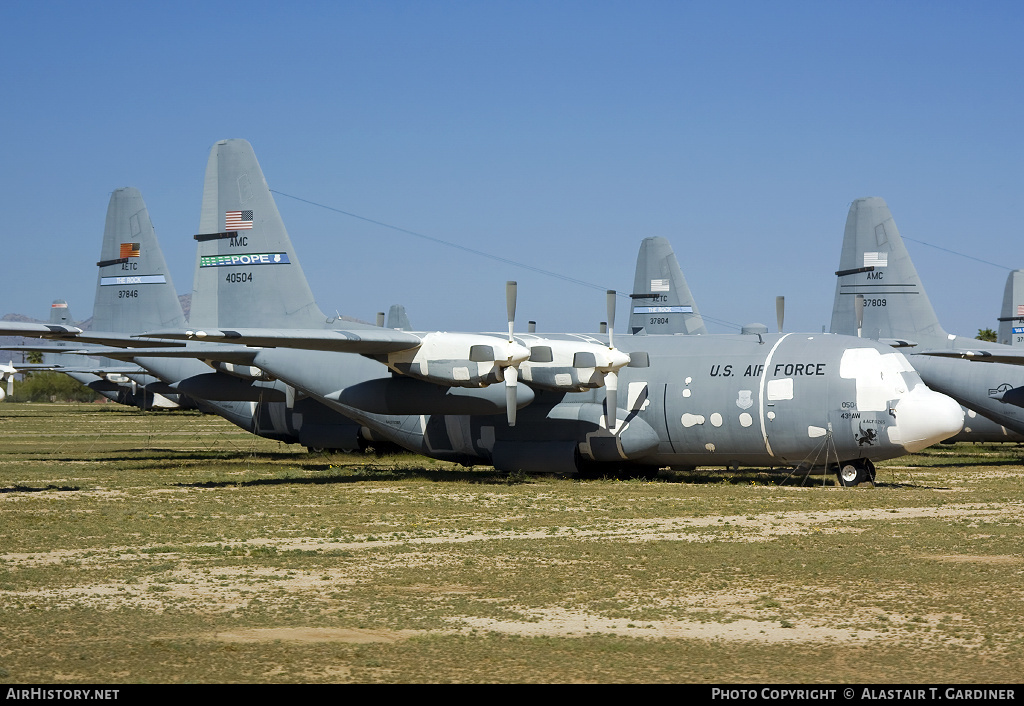 Aircraft Photo of 64-0504 / 40504 | Lockheed C-130E Hercules (L-382) | USA - Air Force | AirHistory.net #74732