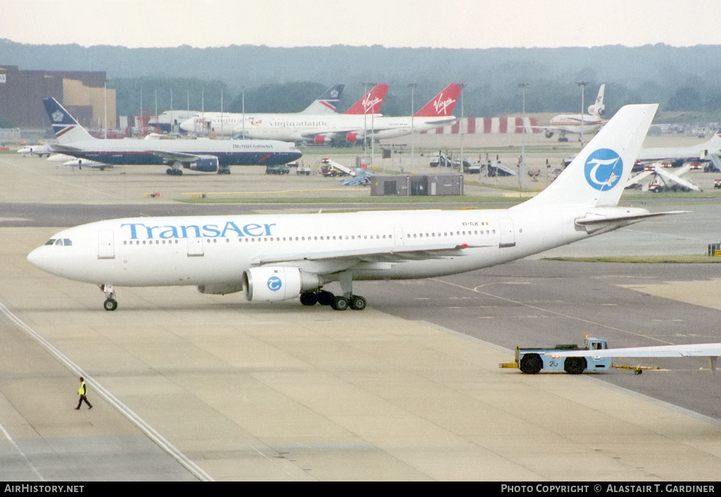Aircraft Photo of EI-TLK | Airbus A300B4-203 | TransAer International Airlines | AirHistory.net #74733
