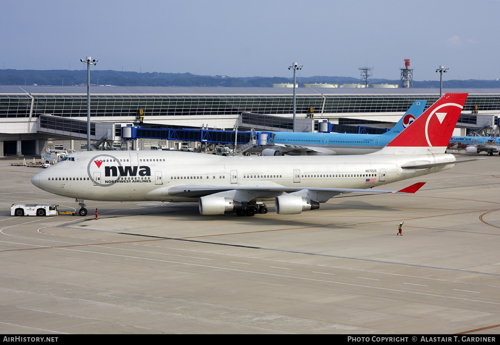 Aircraft Photo of N672US | Boeing 747-451 | Northwest Airlines | AirHistory.net #74735