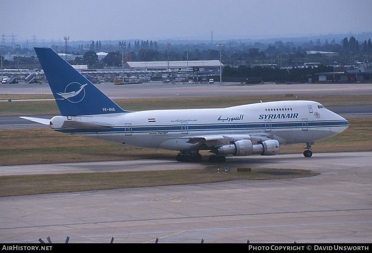 Aircraft Photo of YK-AHA | Boeing 747SP-94 | Syrian Air - Syrian Arab Airlines | AirHistory.net #74742