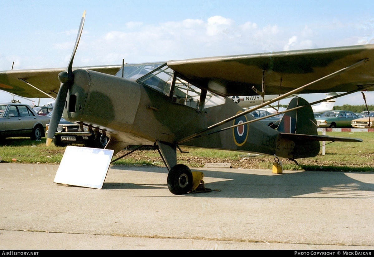 Aircraft Photo of G-AHXE / LB312 | Taylorcraft Plus D | UK - Air Force | AirHistory.net #74751