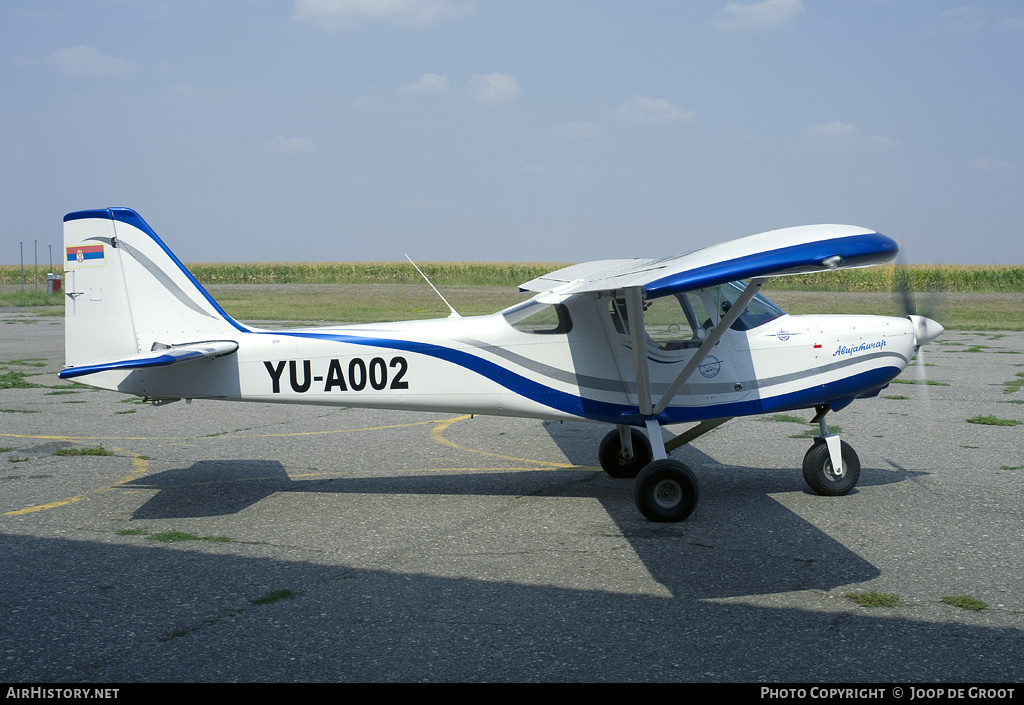 Aircraft Photo of YU-A002 | Aero-East-Europe MXP-155 Tayrona | Avijatecar | AirHistory.net #74756