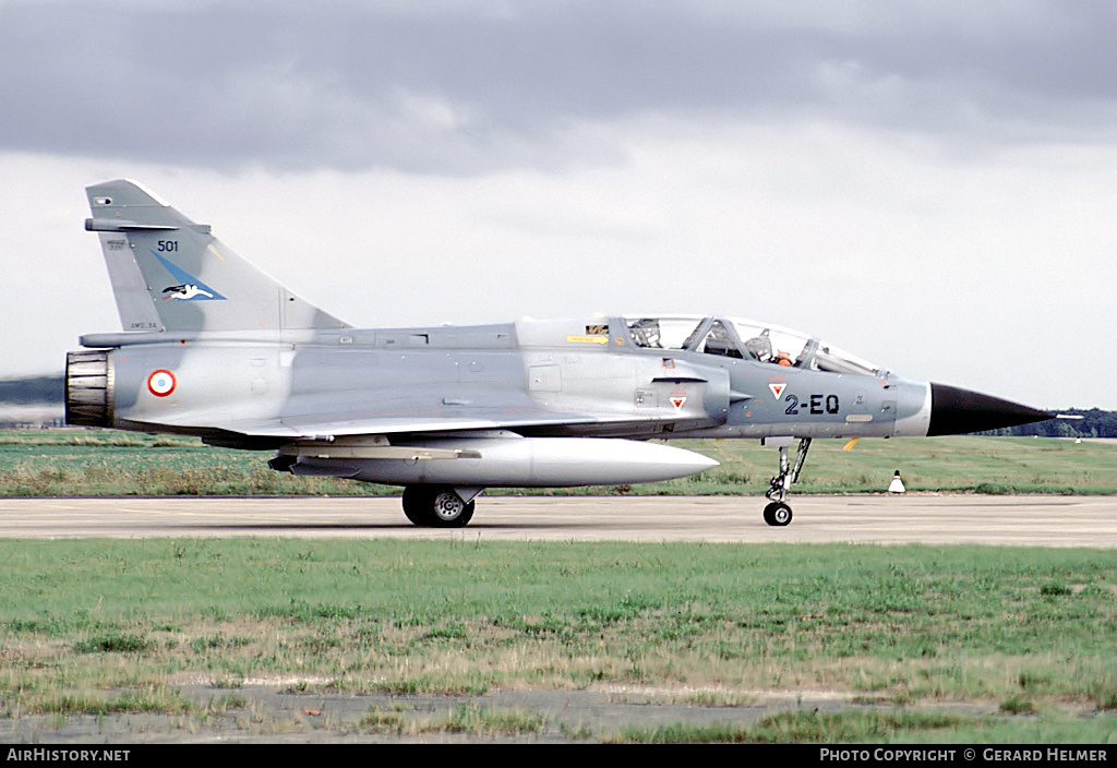 Aircraft Photo of 501 | Dassault Mirage 2000B | France - Air Force | AirHistory.net #74758